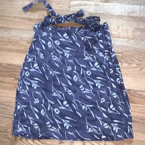 Floral Wrap Skirt